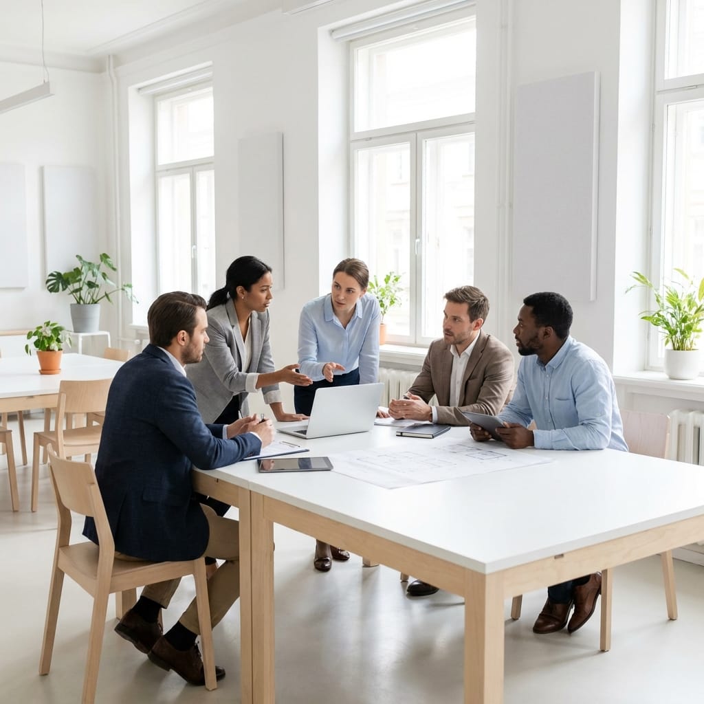 Equipe IREP trabalhando com excelência em serviços de limpeza profissional